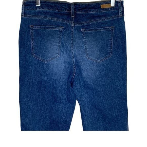 Sanctuary Denim Crop Jeans Womens 32 High Rise Modern Straight Blue - Picture 9 of 13